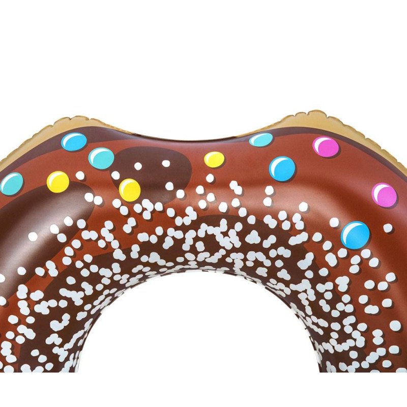 Detský veľký nafukovací kruh Bestway DONUT 107cm brown