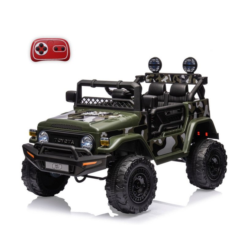 Elektrické autíčko Milly Mally Toyota FJ Cruiser Army