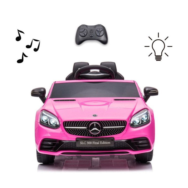 Elektrické autíčko Milly Mally Mercedes-Benz SLC Pink