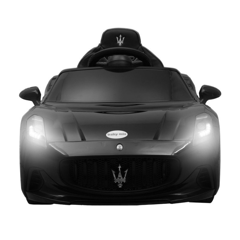 Elektrické autíčko Maserati GranTurismo Baby Mix čierne