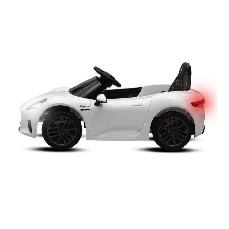 Elektrické autíčko Maserati GranTurismo Baby Mix biele