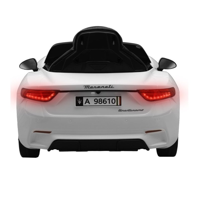 Elektrické autíčko Maserati GranTurismo Baby Mix biele