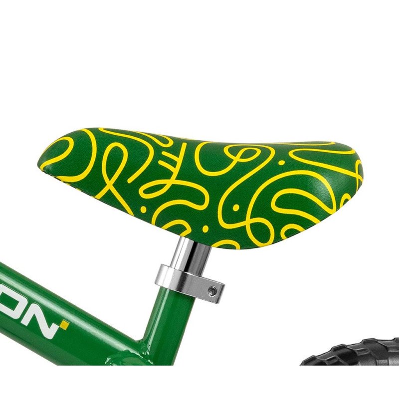 Detský balančný bicykel Milly Mally Dragon green
