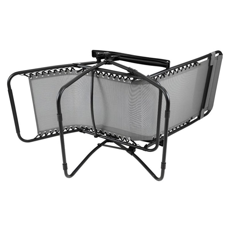 Kondela Záhradné polohovacie kreslo, svetlosivá, GERALD NEW