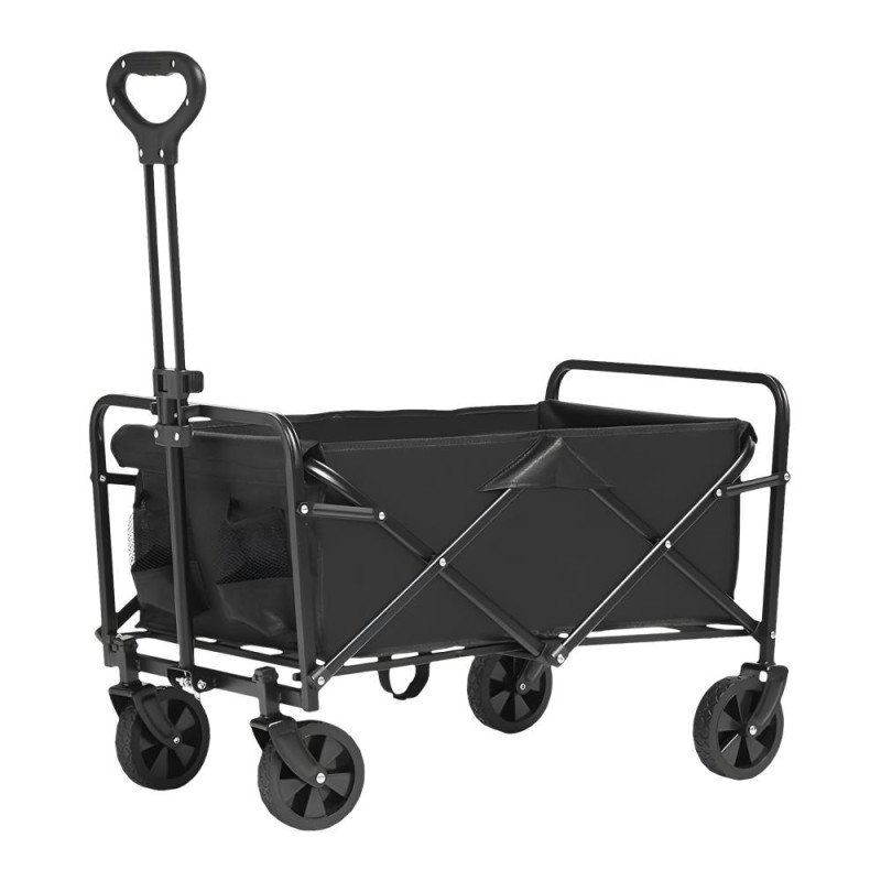 Kondela Záhradný vozík, skladací, čierna, KARIL