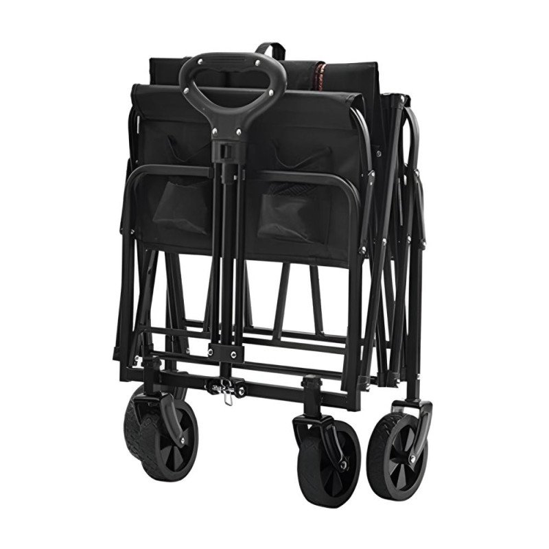 Kondela Záhradný vozík, skladací, čierna, KARIL