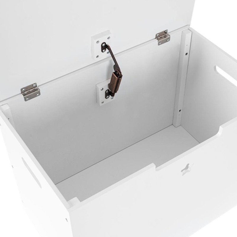 Kondela Úložný box na hračky, biela, BOLIS