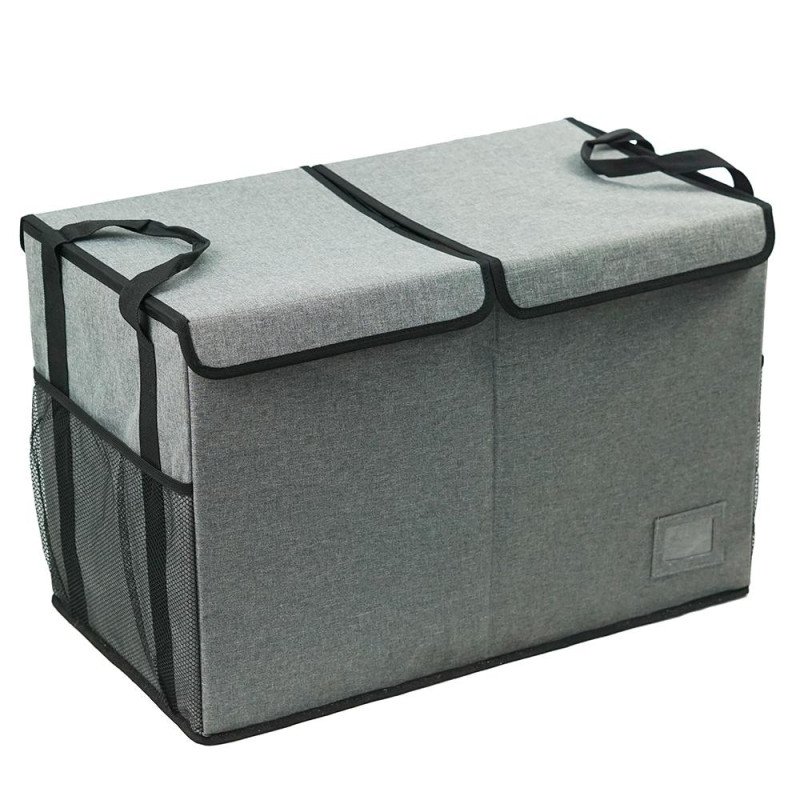 Kondela Skladací úložný box, sivá/čierna, DETER