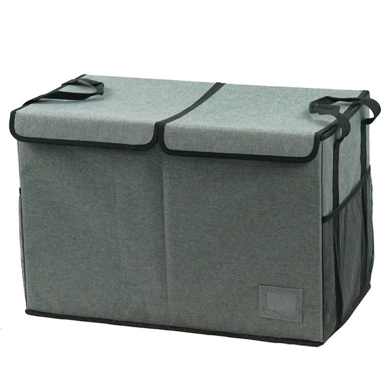 Kondela Skladací úložný box, sivá/čierna, DETER