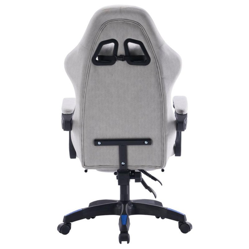 Kondela Kancelárske/herné kreslo, sivá/modrá, ZODIA