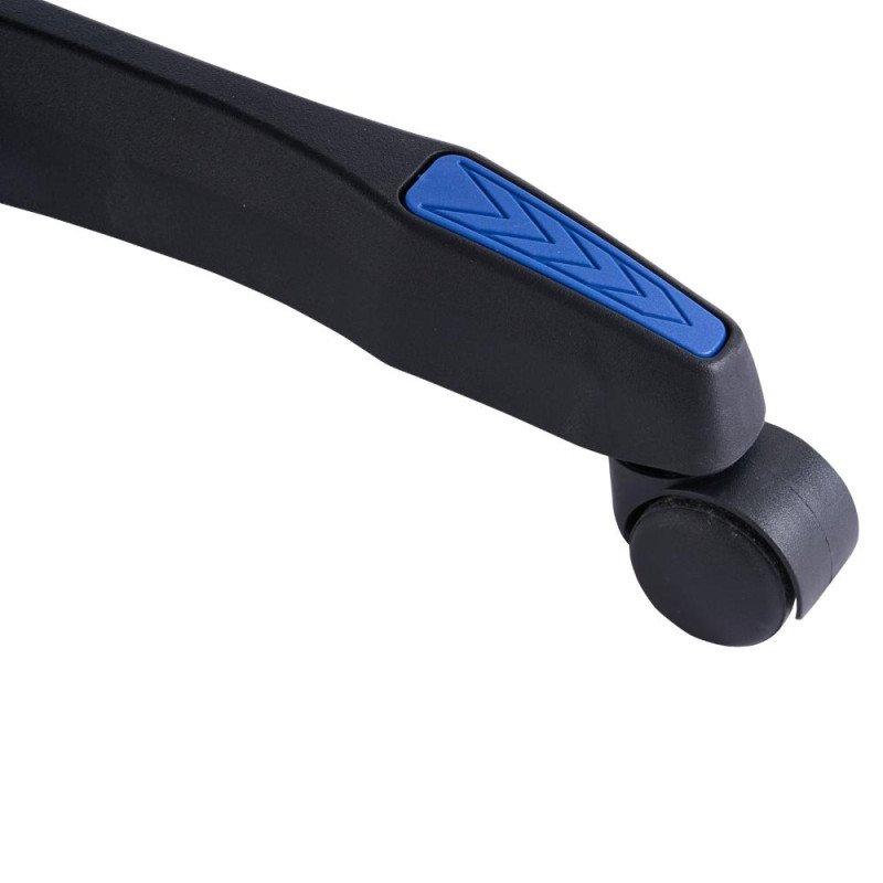 Kondela Kancelárske/herné kreslo, sivá/modrá, ZODIA