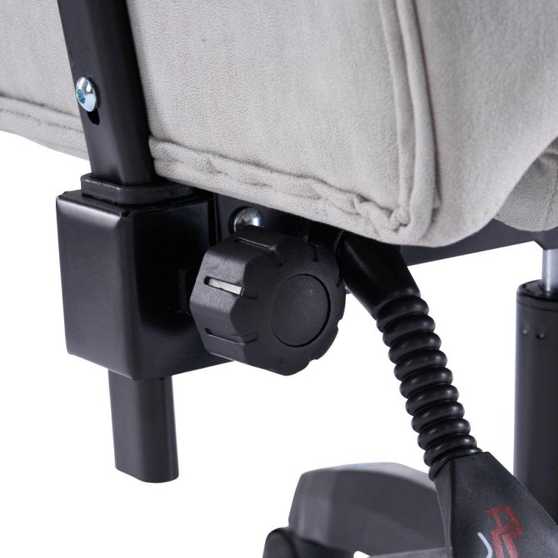 Kondela Kancelárske/herné kreslo, sivá/modrá, ZODIA