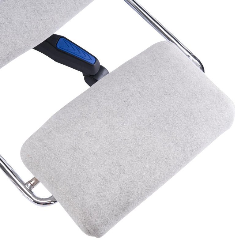 Kondela Kancelárske/herné kreslo, sivá/modrá, ZODIA