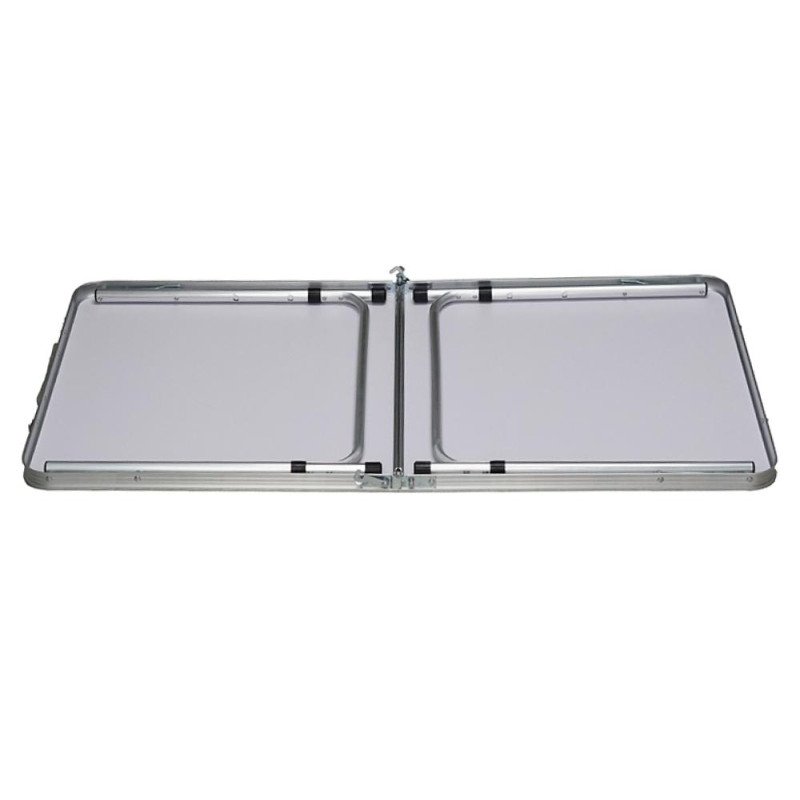 Kondela Skladací kempingový stôl, 120 cm, hliník/MDF, KEPI TYP 1