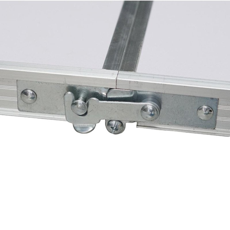 Kondela Skladací kempingový stôl, 120 cm, hliník/MDF, KEPI TYP 1