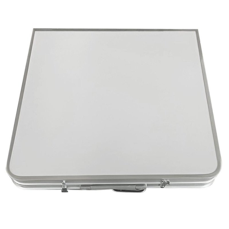 Kondela Skladací kempingový stôl, 120 cm, hliník/MDF, KEPI TYP 1