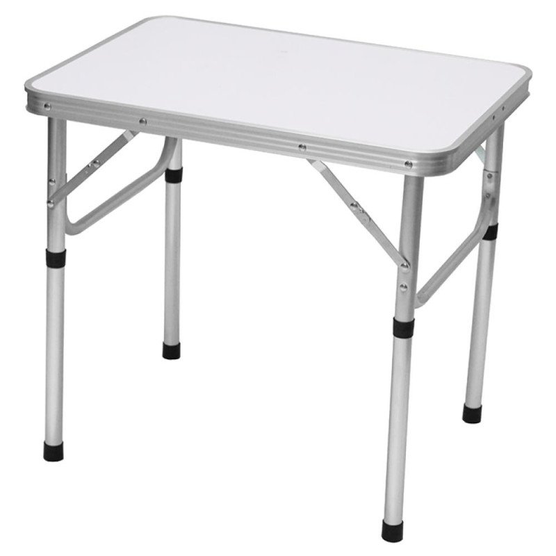 Kondela Skladací kempingový stôl, 60 cm, hliník/MDF, KEPI TYP 2