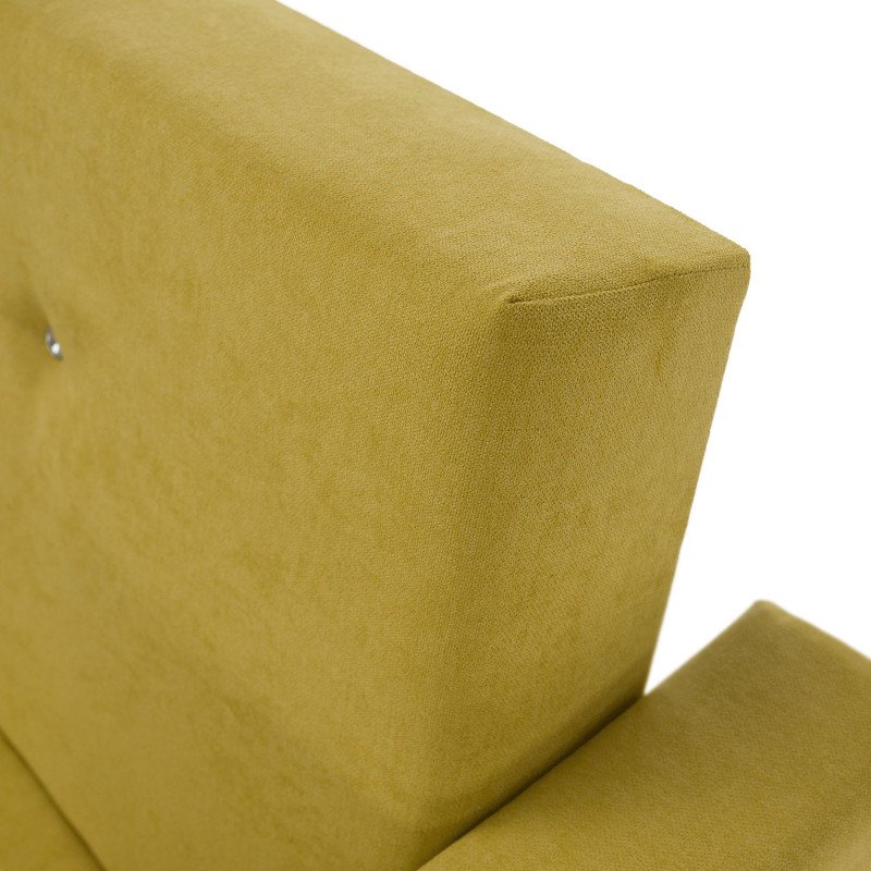 Kondela Rozkladacia pohovka, žltá, LILANA