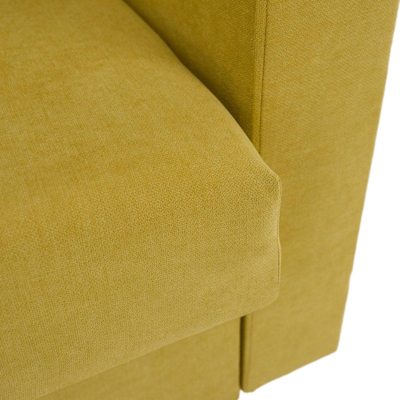 Kondela Rozkladacia pohovka, žltá, LILANA