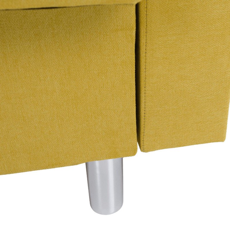 Kondela Rozkladacia pohovka, žltá, LILANA