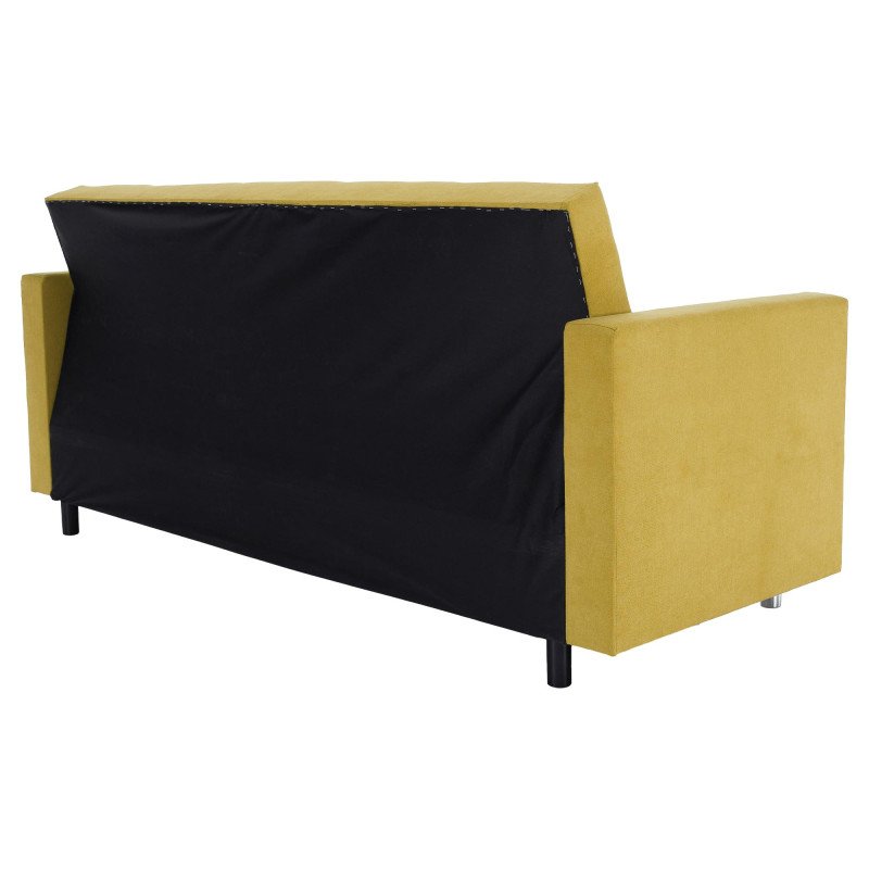 Kondela Rozkladacia pohovka, žltá, LILANA