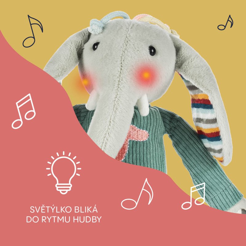 Plyšový interaktívny parťák, Rabbit