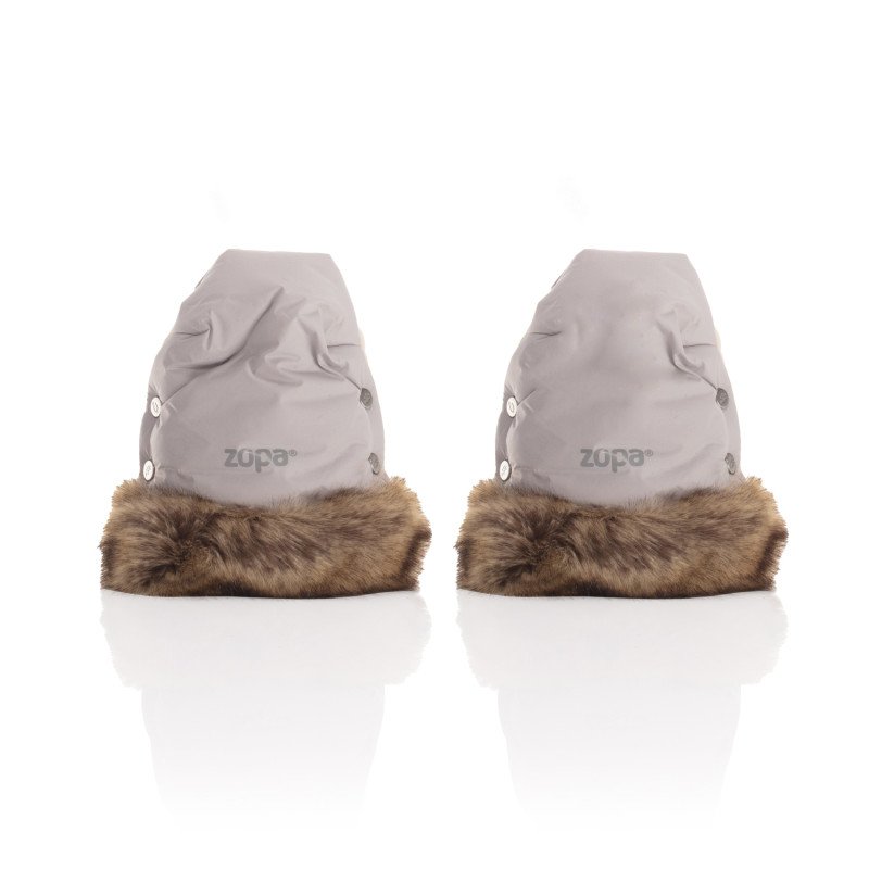 Zimné rukavice Fluffy 2, Foggy Grey