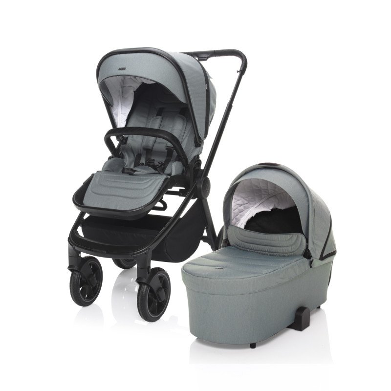 Set kočík Move Cross 2 + korba XL + adaptér, Granit Grey