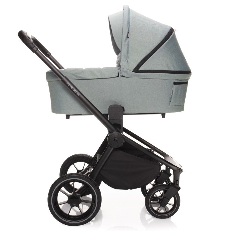 Set kočík Move Cross 2 + korba XL + adaptér, Granit Grey