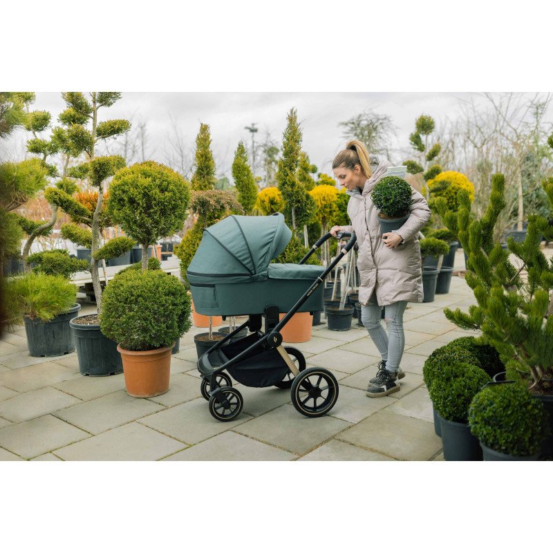 Set kočík Move Cross 2 + korba XL + adaptér, Granit Grey