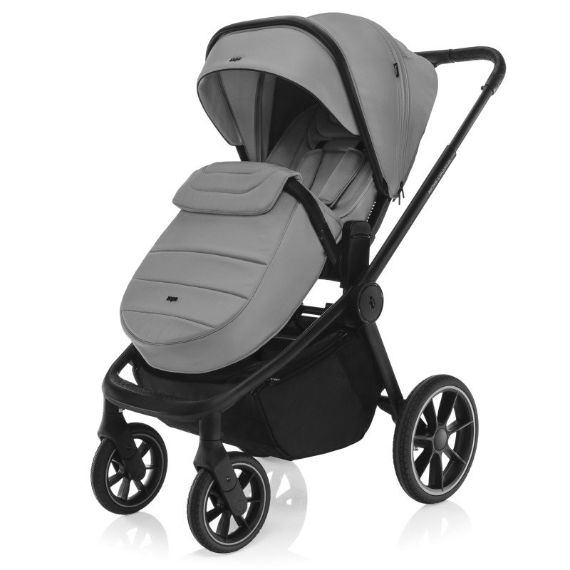 Set športový kočík Move Cross 5 + hlboká korba XL 5 + adaptéry, Shade Grey
