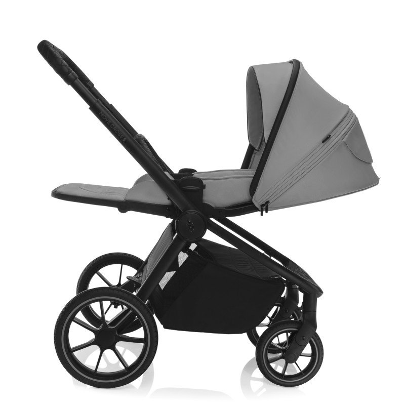 Set športový kočík Move Cross 5 + hlboká korba XL 5 + adaptéry, Shade Grey