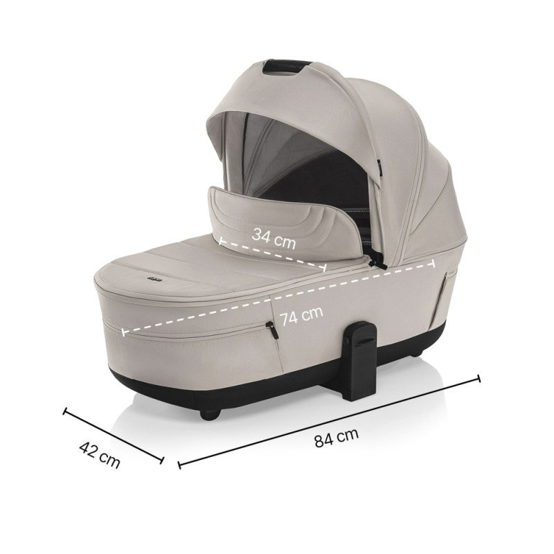 Set športový kočík Move Cross 5 + hlboká korba XL 5 + adaptéry, Toffee Brown