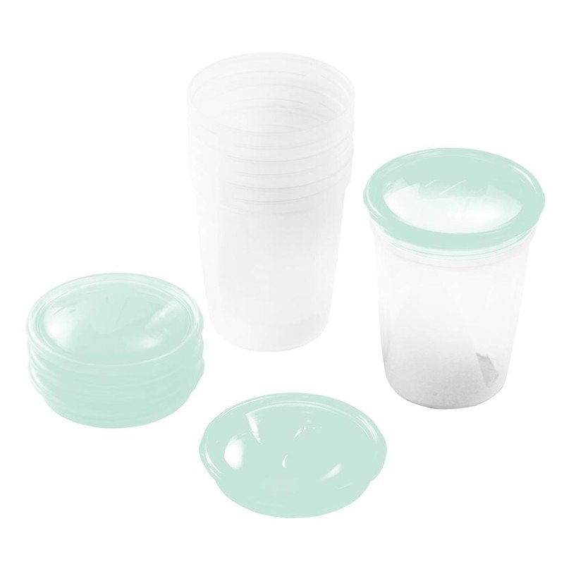 Sada nádobiek s náustkom na pokrmy a mlieko Baby Ono 200 ml