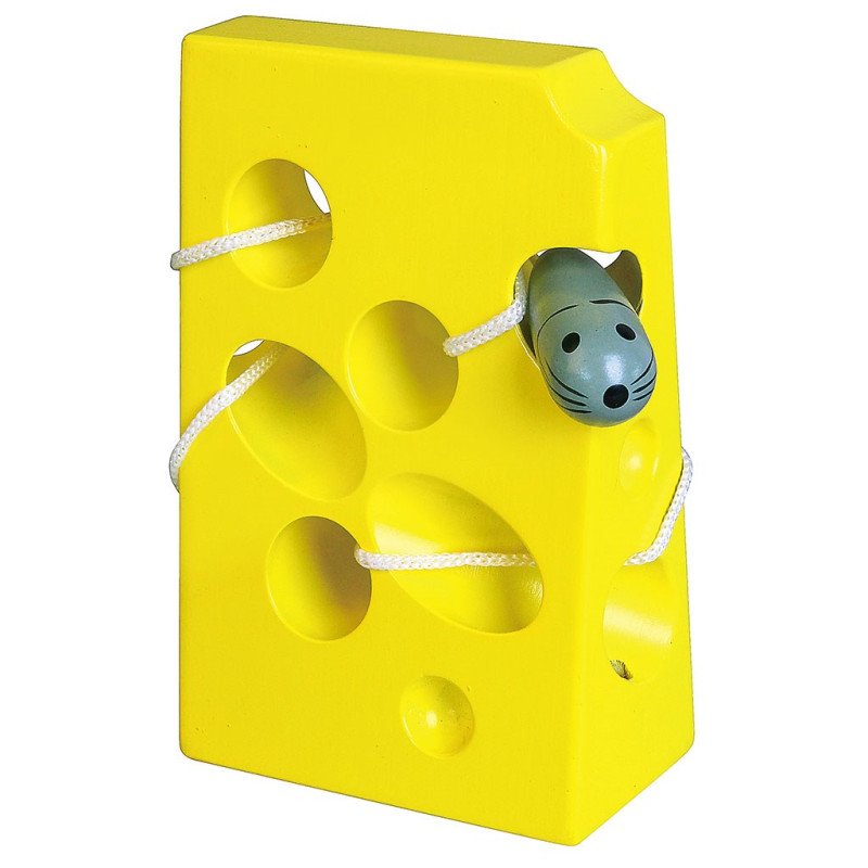 Drevená hra Viga Myš v syre