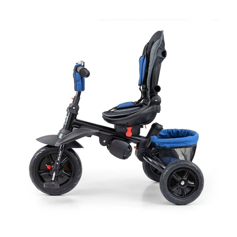 Detská trojkolka 6v1 Milly Mally Stanley navy-black