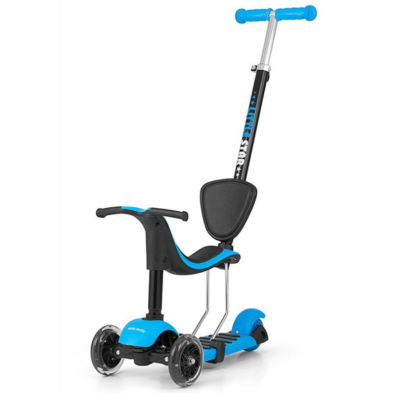 Detská kolobežka Milly Mally Little Star blue