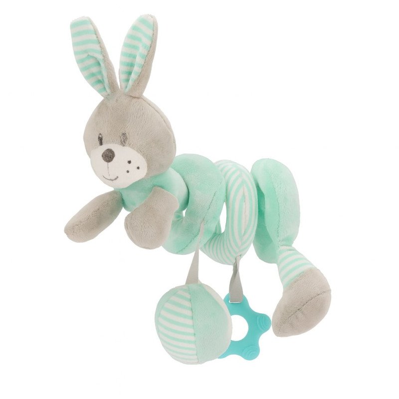 Hračka na postieľku Špirála Baby Mix králik mätový