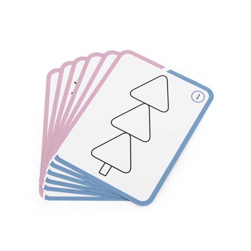 Drevené vkladacie puzzle Viga tvary a farby