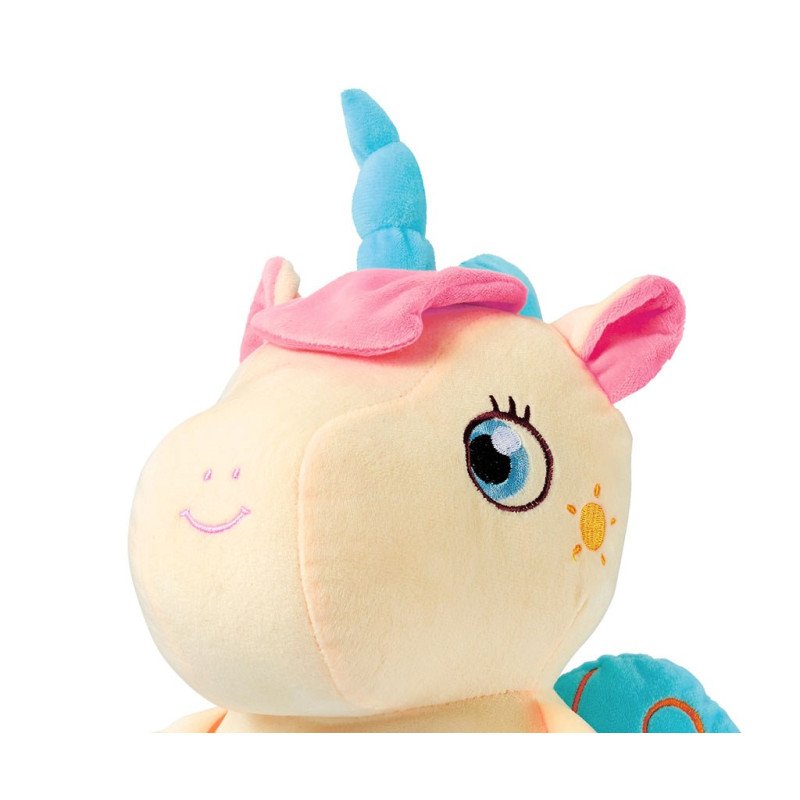 Plyšový zaspávačik jednorožec s projektorom Milly Mally