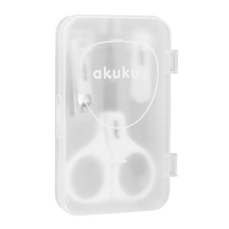 Detská manikúra Akuku biela