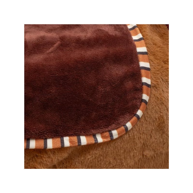 Plyšový skákací koník so zvukom Baby Mix hnedý