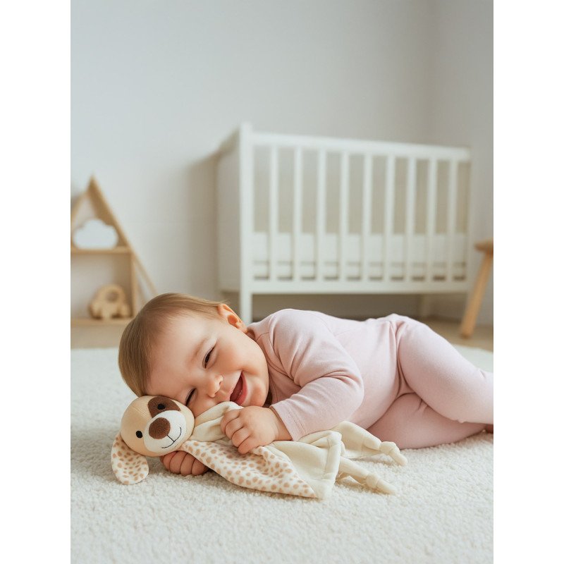 Zaspávačik Pes Baby Mix hnedý