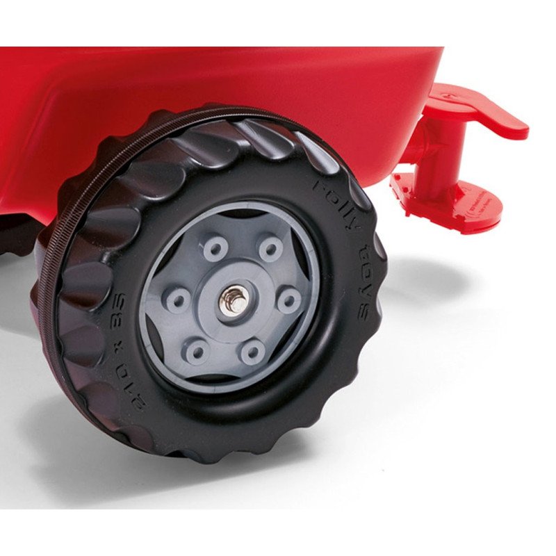 Cisternový voz s pumpou a striekačkou Rolly Toys Vacumax Fire červená