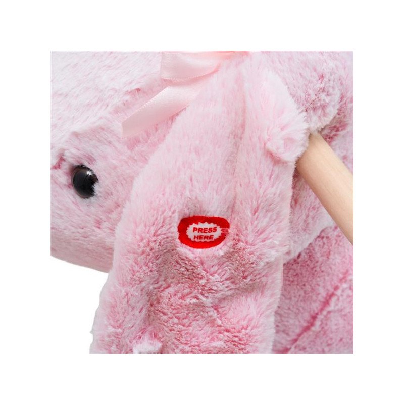 Hojdacia hračka s melódiou Baby Mix Zajačik