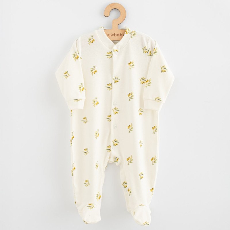 Dojčenský overal z organickej bavlny New Baby Olivy
