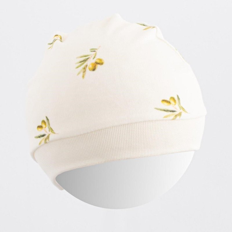 Dojčenská čiapka z organickej bavlny New Baby Olivy