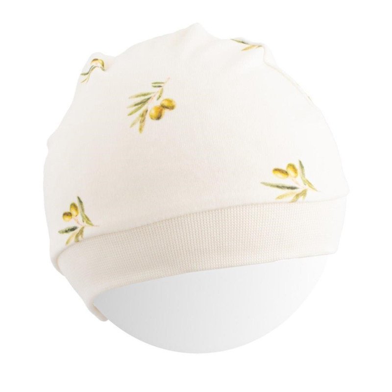 Dojčenská čiapka z organickej bavlny New Baby Olivy