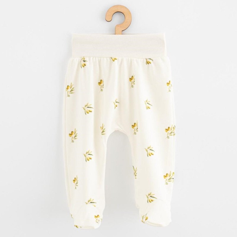 Dojčenské polodupačky z organickej bavlny New Baby Olivy
