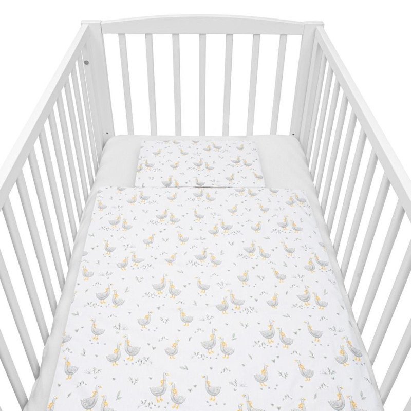 2-dielne posteľné obliečky New Baby Husičky 90/120 cm